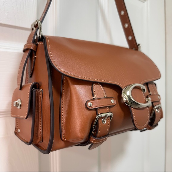 Coach Western Tabby Shoulder Bag in Burnished Amber NWT - Picture 3 of 13